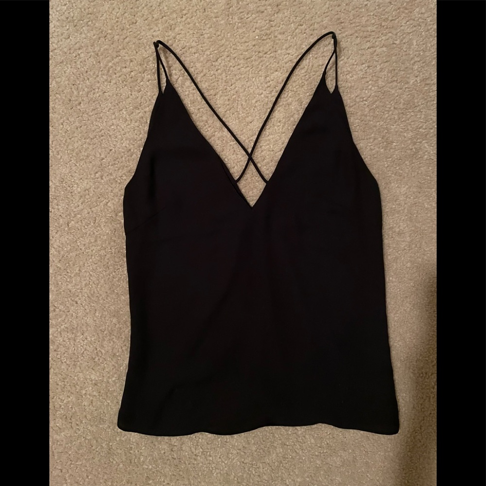 H&M Black Dress Tank Sz 4